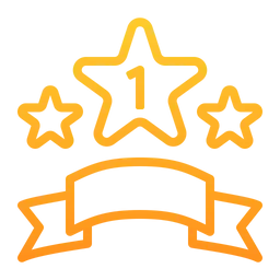 Free First Gold Star  Icon