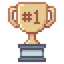 Free First Winner Winner Cup Trophy Cup Icon