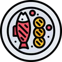 Free Fish Plate  Icon