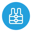 Free Fishing Vest Jacket Icon