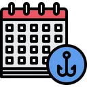 Free Fishing Schedule  Icon