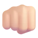 Free Fist Color Light Icon