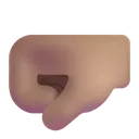 Free Fist Color Medium Icon
