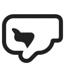 Free Fist High Contrast Icon