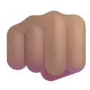 Free Fist Color Medium Icon
