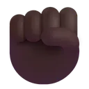 Free Fist Color Dark Icon