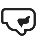 Free Fist High Contrast Icon