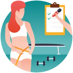 Free Fitness Chart  Icon