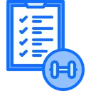 Free Fitness Plan  Icon