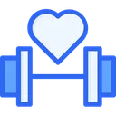 Free Gym Blue Lineal Sonstiges Lebensstil Icon