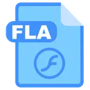 Free Fla Archivo Formato Icono