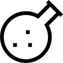 Free Flacon Tube Chimie Icône