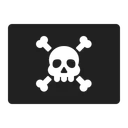 Free Flag High Contrast Icon