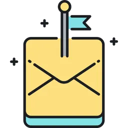 Free Flag mail  Icon