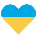 Free Flag Of Ukraine Colors Of Ukraine We Stand With Ukraine Icon