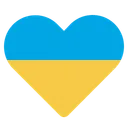 Free Flagge der Ukraine  Symbol