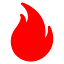Free Flame Fire Hot Icon