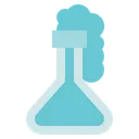 Free Chemie Kolbentest Experiment Symbol