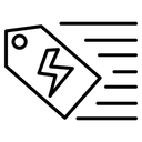 Free Finance Label Price Icon