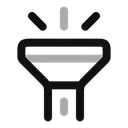 Free Flashlight On Flashlight Light Icon