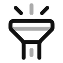 Free Flashlight On Flashlight Light Icon