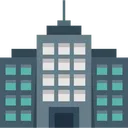 Free Flats Skyscraper Office Block Icon