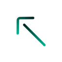 Free Flecha arriba izquierda  Icono