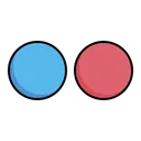Free Flickr Apps Platform Icon