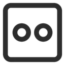 Free Flickr Social Media Logo Icon
