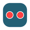Free Flickr Social Media Logo Icon