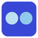 Free Flickr Social Media Logo Icon