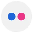 Free Flickr Social Network Social Media Icon