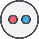 Free Flickr Logotipo De Flickr Redes Sociales Icono