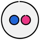 Free Flickr  Icon