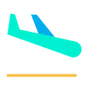 Free Airplane Arrival Flight Icon