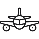Free Flight Booking Plane Ticket Booking Flight Icon