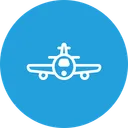 Free Flight Plane Airplane Icon