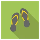 Free Flipflops Slippers Icon