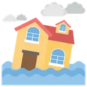 Free Flood Natural Disaster Flash Flood Icon