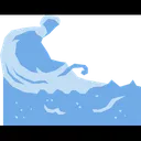 Free Flood Weather Pollution Icon