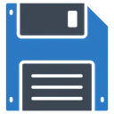 Free Floppy Diskette Save Icon