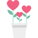 Free Blooming Flor Simbolo De Romance Icono