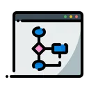 Free Flowchart Diagram Flow Diagram Icon