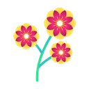 Free Flower Color Plant Icon