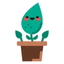 Free Flower Plant Pot Icon