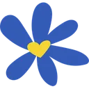 Free Ukraine Ukrainian Flower Icon