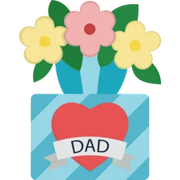 Free Flower For Dad  Icon