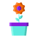 Free Pot Flower Plant Icon