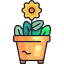 Free Flower Pot  Icon