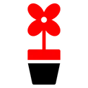 Free Flower pot  Icon